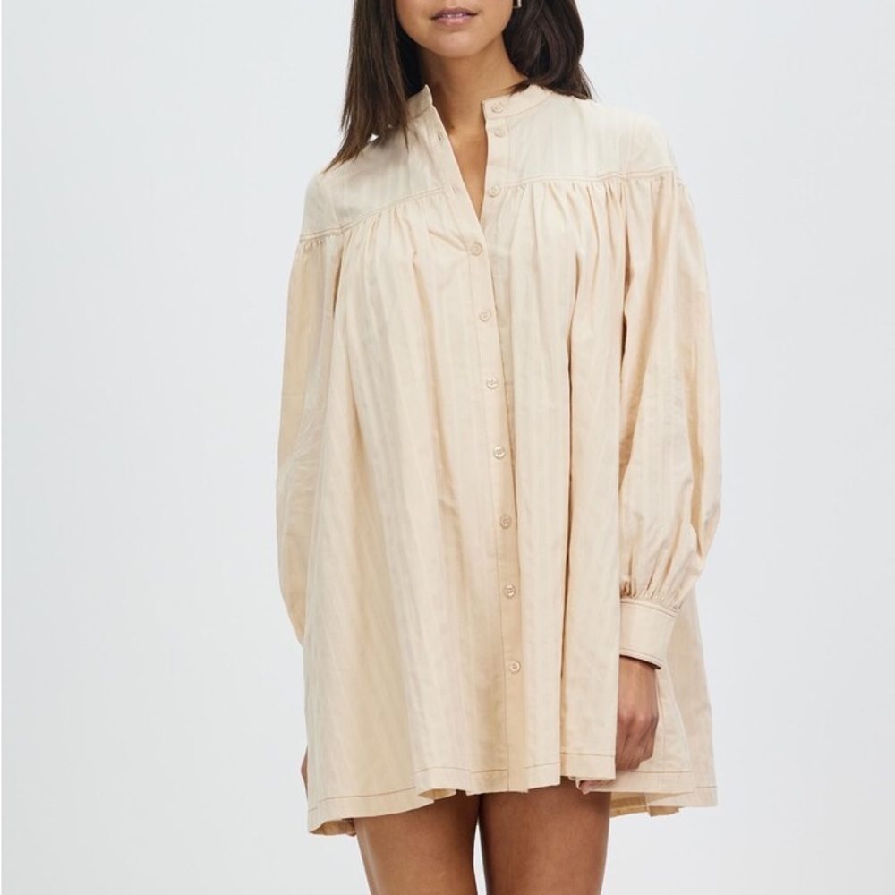 Mon Renn marlow mini smock dress